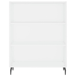 Credenza Bianca 69,5x32,5x180 cm Legno Multistrato