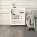 Credenza Bianca 69,5x32,5x90 cm in Legno Multistrato