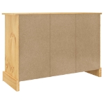 Credenza Corona Marrone 115x43x79,5 cm Legno di Pino Messicano