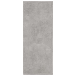 Credenza Grigio Cemento 105x30x75 cm in Legno Multistrato