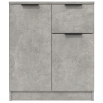 Credenza Grigio Cemento 60x30x70 cm in Legno Multistrato