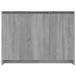 Credenza Grigio Sonoma 102x33x75 cm in Truciolato