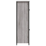 Credenza Grigio Sonoma 62x32x106,5 cm in Legno Multistrato