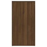 Credenza Rovere Marrone 120x36x69 cm in Legno Multistrato