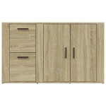 Credenza Rovere Sonoma 100x33x59,5 cm in Legno Multistrato