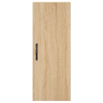 Credenza Rovere Sonoma 34,5x34x180 cm in Legno Multistrato