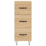 Credenza Rovere Sonoma 34,5x34x180 cm in Legno Multistrato