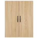 Credenza Rovere Sonoma 69,5x34x180 cm in Legno Multistrato