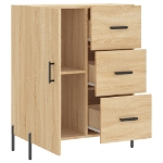 Credenza Rovere Sonoma 69,5x34x90 cm in Legno Multistrato