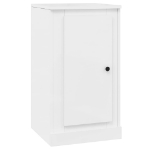 Credenze 2 pz Bianco Lucido 37,5x35,5x67,5 cm Legno Multistrato