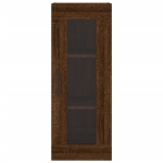 Mobile a Parete Rovere Marrone 34,5x34x90 cm