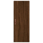 Mobile a Parete Rovere Marrone 34,5x34x90 cm