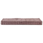 Cuscino per Pallet e Pavimento in Cotone 120x80x10 cm Talpa