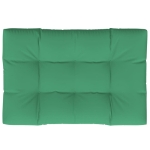 Cuscino per Pallet Verde 120x80x12 cm in Tessuto