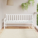 Cuscino per Panca a Foglie 180x50x7 cm in Tessuto Oxford