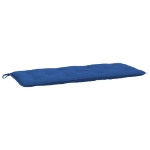 Cuscino per Panca Blu 120x50x7 cm in Tessuto Oxford