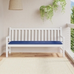 Cuscino per Panca Blu Reale 180x50x3 cm in Tessuto Oxford