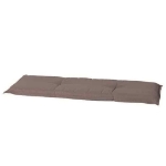 Madison Cuscino per Panche Panama 150x48 cm Grigio Talpa