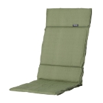 Madison Cuscino per Seduta in Fibra Basic 125x50 cm Verde