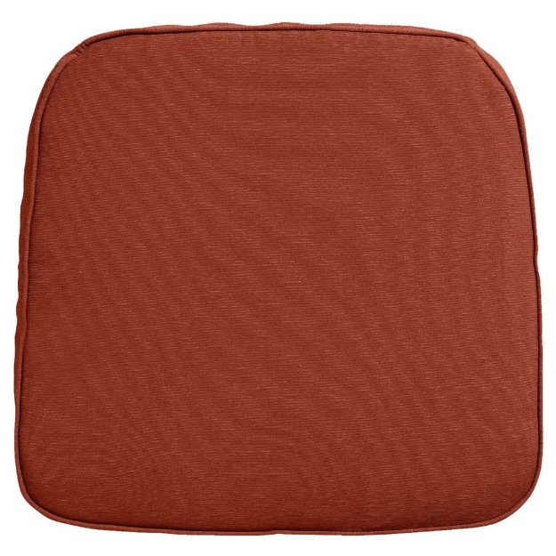 Madison Cuscino Sedia da Giardino in Vimini Panama 48x48cm Terracotta