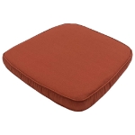 Madison Cuscino Sedia da Giardino in Vimini Panama 48x48cm Terracotta