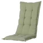 Madison Cuscino Sedia Schienale Basso Panama 105x50 cm Verde Salvia