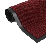 Tappeto Antipolvere Trapuntato Rettangolare 90x150cm Rosso