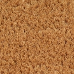 Zerbino Naturale Mezzo Rotondo 60x90 cm Fibra di Cocco