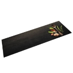 Tappeto da Cucina Lavabile Spezie 45x150 cm Velluto