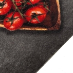 Tappeto da Cucina Lavabile Testo Cucinare 45x150 cm in Velluto