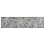 Tappeto da Cucina Lavabile Beton 45x150 cm Velluto