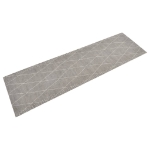 Tappeto da Cucina Lavabile Rombi 45x150 cm Velluto