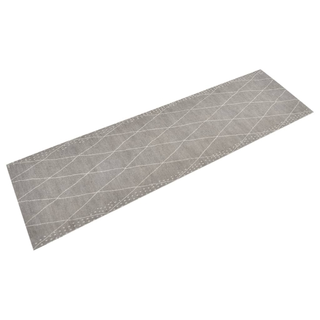 Tappeto da Cucina Lavabile Rombi 45x150 cm Velluto