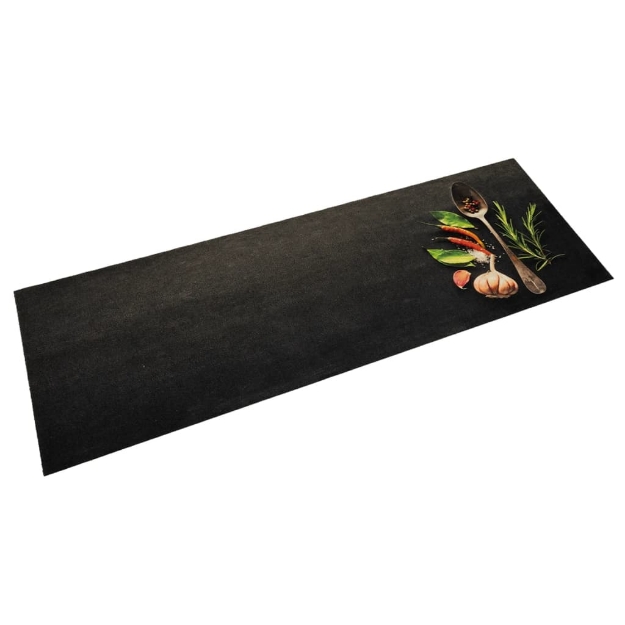 Tappeto da Cucina Lavabile Spezie 60x180 cm Velluto