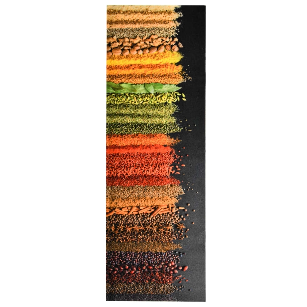 Tappetino da Cucina Lavabile Spezie 45x150 cm