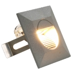Lampade da Parete da Esterno a LED 6 pz 5 W Argento Quadrate