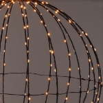 ProGarden Lampada a Sfera Decorativa a LED Pieghevole 30 cm