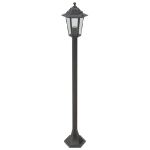 Lampioni da Giardino 6pz E27 110 cm Alluminio Bronzo