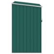 Capanno da Giardino Verde 87x98x159 cm in Acciaio Zincato