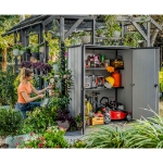 Keter Armadietto da Giardino High-Store Plus Grigio