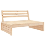 Set Salotto da Giardino 4 pz in Legno Massello di Pino