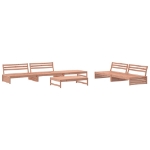 Set Salotto da Giardino 6 pz in Legno Massello di Douglas