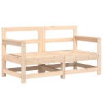 Set Salotto da Giardino 7 pz in Legno Massello di Pino