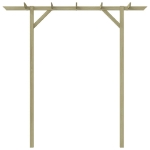 Pergolato da Giardino 205x40x203 cm in Legno