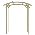 Pergola da Giardino Legno di Pino Impregnato 180x197x210 cm