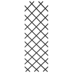 Nature Traliccio da Giardino 50x150 cm in PVC Antracite