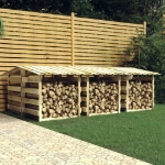 Pergole con Tetto 6 pz 100x90x100 cm Legno di Pino Impregnato