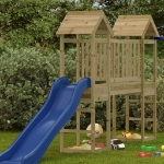 Torre da Gioco 53x46,5x194 cm in Legno di Pino Impregnato
