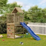 Set da Gioco da Esterno in Legno di Pino Impregnato