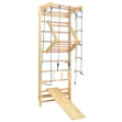Set da Arrampicata per Interni con Scalette e Anelli in Legno